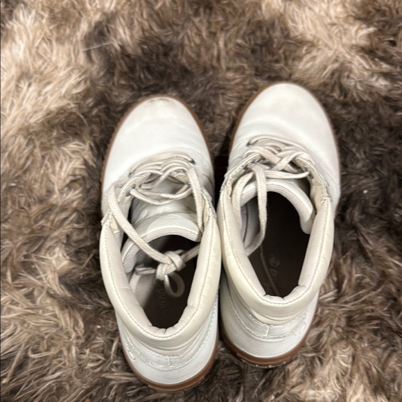 Timberland PRO White and Brown High-Top Sneakers - Picture 2 of 4